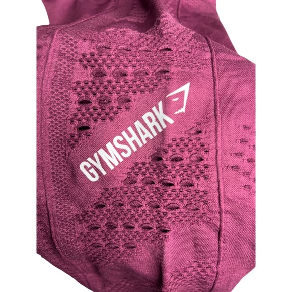 Gymshark Dry Moisture Management Perforated leggings Size XS Purple - Picture 7 of 7